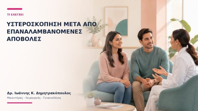 Υστεροσκόπηση μετά από Επαναλαμβανόμενες Αποβολές: Τι Ελέγχει; - Δρ. Ιωάννης Κ. Δημητρακόπουλος