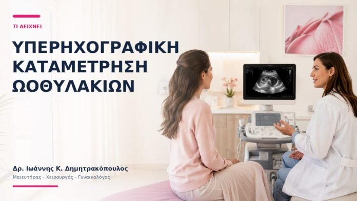 Υπερηχογραφική Καταμέτρηση Ωοθυλακίων: Τι Δείχνει; Υπερηχογραφική Καταμέτρηση Ωοθυλακίων: Τι Δείχνει; - Δρ. Ιωάννης Κ. Δημητρακόπουλος