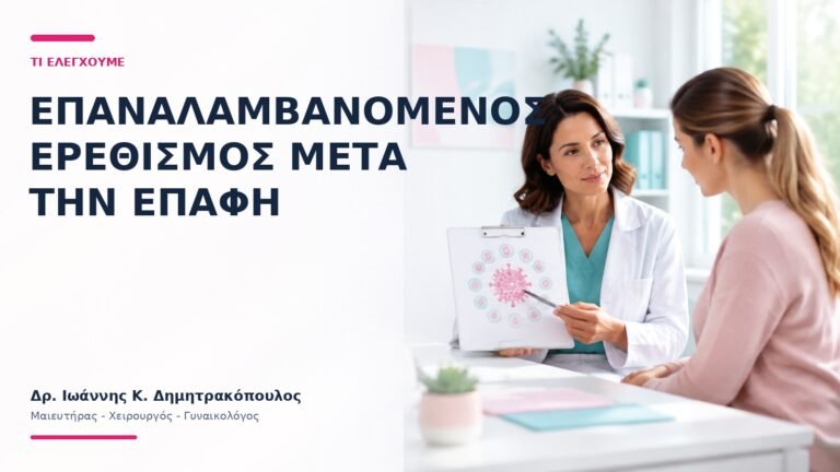 Επαναλαμβανόμενος Ερεθισμός μετά την Επαφή: Τι Ελέγχουμε; - Δρ. Ιωάννης Κ. Δημητρακόπουλος