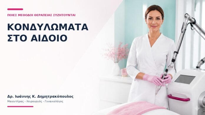 Κονδυλώματα στο Αιδοίο: Ποιες Μέθοδοι Θεραπείας Συζητούνται; Κονδυλώματα στο Αιδοίο: Ποιες Μέθοδοι Θεραπείας Συζητούνται; - Δρ. Ιωάννης Κ. Δημητρακόπουλος