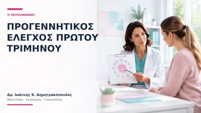 Προγεννητικός Έλεγχος Πρώτου Τριμήνου: Τι Περιλαμβάνει; Προγεννητικός Έλεγχος Πρώτου Τριμήνου: Τι Περιλαμβάνει; - Δρ. Ιωάννης Κ. Δημητρακόπουλος