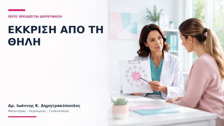 Έκκριση από τη Θηλή: Πότε Χρειάζεται Διερεύνηση; - Δρ. Ιωάννης Κ. Δημητρακόπουλος