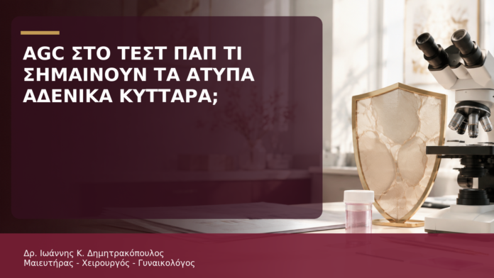 AGC στο Τεστ Παπ: Τι Σημαίνουν τα Άτυπα Αδενικά Κύτταρα; AGC στο Τεστ Παπ: Τι Σημαίνουν τα Άτυπα Αδενικά Κύτταρα; - Δρ. Ιωάννης Κ. Δημητρακόπουλος
