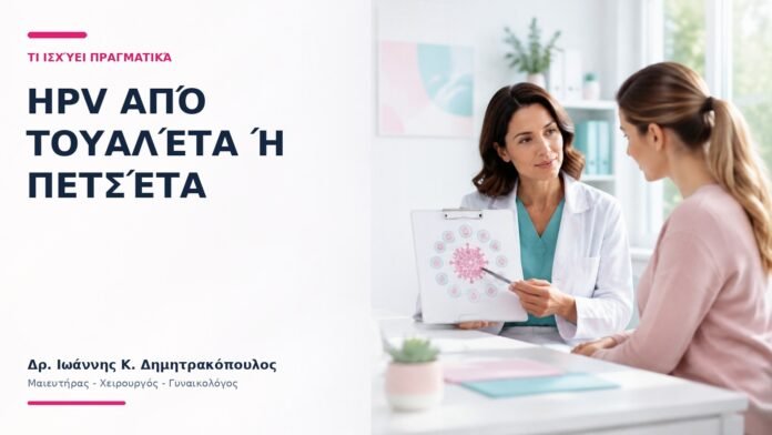 HPV από Τουαλέτα ή Πετσέτα: Τι Ισχύει Πραγματικά; HPV από Τουαλέτα ή Πετσέτα: Τι Ισχύει Πραγματικά;