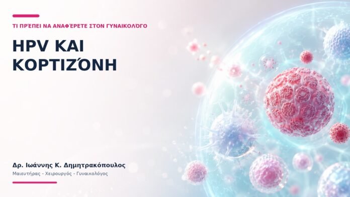 HPV και Κορτιζόνη: Τι Πρέπει να Αναφέρετε στον Γυναικολόγο;