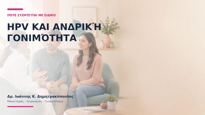HPV και Ανδρική Γονιμότητα: Πότε Συζητείται με Ειδικό;