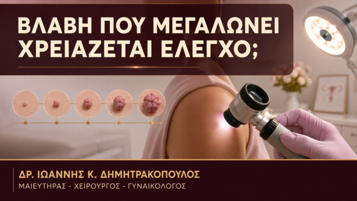 Βλάβη που Μεγαλώνει Γρήγορα: Είναι Πιθανό Κονδύλωμα; - Δρ. Ιωάννης Κ. Δημητρακόπουλος