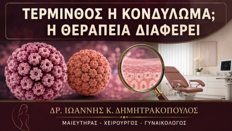 Μολυσματική Τέρμινθος στην Ευαίσθητη Περιοχή: Γιατί Δεν Θεραπεύεται σαν Κονδύλωμα; - Δρ. Ιωάννης Κ. Δημητρακόπουλος