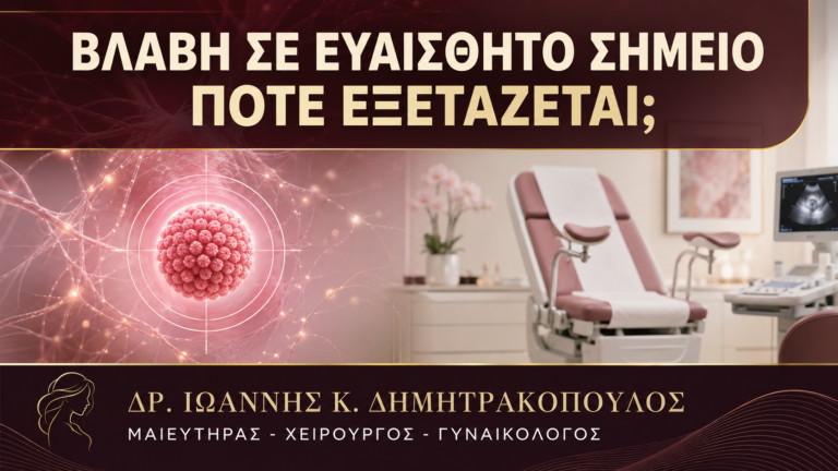 Βλάβη κοντά στην Κλειτορίδα: Πότε Εξετάζεται Άμεσα; - Δρ. Ιωάννης Κ. Δημητρακόπουλος