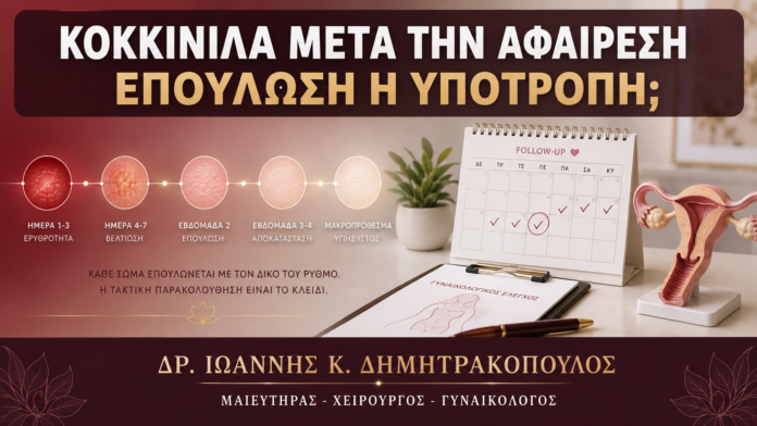 Κοκκινίλα στο Σημείο Αφαίρεσης ή Νέο Κονδύλωμα: Πότε Γίνεται Επανέλεγχος; - Δρ. Ιωάννης Κ. Δημητρακόπουλος