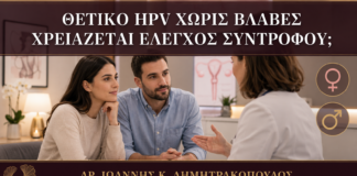 Θετικό HPV χωρίς Βλάβες στη Γυναίκα: Χρειάζεται ο Άνδρας Εξέταση; - Δρ. Ιωάννης Κ. Δημητρακόπουλος