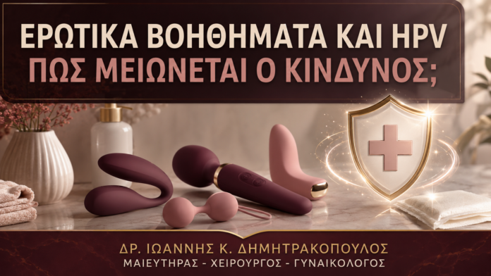 Κοινά Ερωτικά Βοηθήματα και HPV: Πώς Μειώνεται ο Κίνδυνος; - Δρ. Ιωάννης Κ. Δημητρακόπουλος