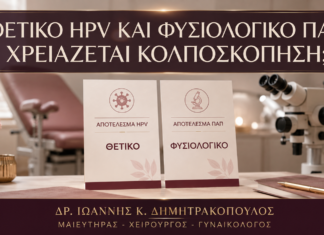Θετικό HPV και Φυσιολογικό Παπ: Χρειάζεται Πάντα Κολποσκόπηση; Θετικό HPV και Φυσιολογικό Παπ: Χρειάζεται Πάντα Κολποσκόπηση; - Δρ. Ιωάννης Κ. Δημητρακόπουλος