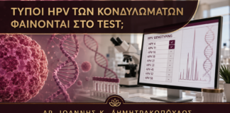 Φαίνονται οι Τύποι HPV των Κονδυλωμάτων στο Συνηθισμένο HPV Test; - Δρ. Ιωάννης Κ. Δημητρακόπουλος
