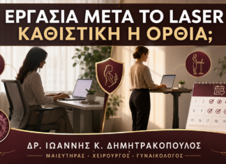 Καθιστική ή Όρθια Εργασία μετά το Laser Κονδυλωμάτων: Τι Χρειάζεται Προσοχή; Καθιστική ή Όρθια Εργασία μετά το Laser Κονδυλωμάτων: Τι Χρειάζεται Προσοχή; - Δρ. Ιωάννης Κ. Δημητρακόπουλος