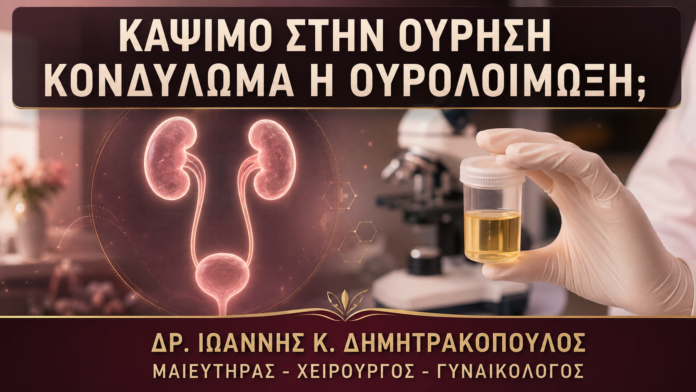 Κονδυλώματα κοντά στην Ουρήθρα και Κάψιμο στην Ούρηση: Τι Ελέγχεται; Κονδυλώματα κοντά στην Ουρήθρα και Κάψιμο στην Ούρηση: Τι Ελέγχεται; - Δρ. Ιωάννης Κ. Δημητρακόπουλος