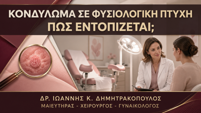 Μπορεί ένα Κονδύλωμα να Κρυφτεί μέσα στις Φυσιολογικές Πτυχές; - Δρ. Ιωάννης Κ. Δημητρακόπουλος