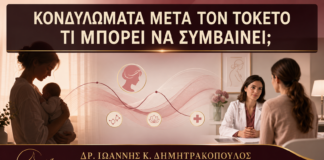 Κονδυλώματα μετά τον Τοκετό: Ορμόνες, Τριβή ή Υποτροπή; - Δρ. Ιωάννης Κ. Δημητρακόπουλος
