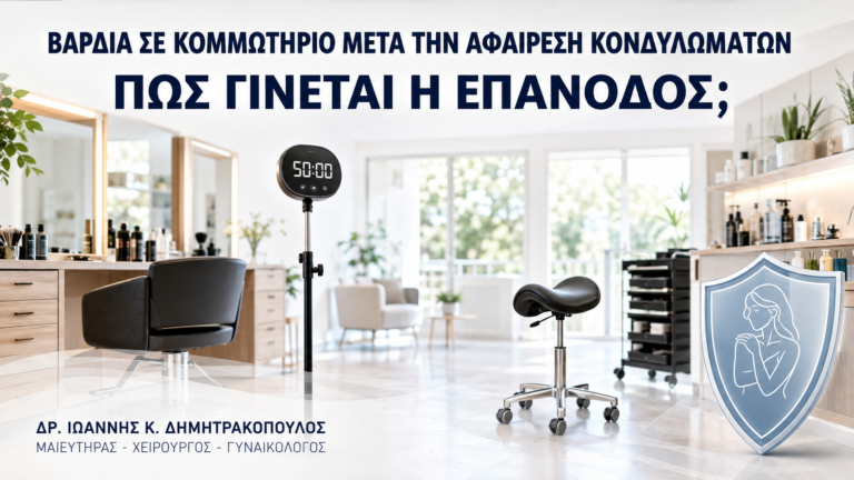 Βάρδια σε Κομμωτήριο μετά την Αφαίρεση Κονδυλωμάτων: Πώς Γίνεται η Επάνοδος; - Δρ. Ιωάννης Κ. Δημητρακόπουλος