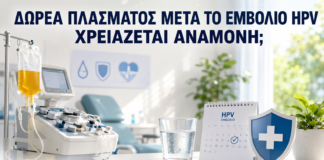 Δωρεά Πλάσματος μετά το Εμβόλιο HPV: Χρειάζεται Αναμονή; - Δρ. Ιωάννης Κ. Δημητρακόπουλος