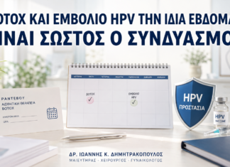 Botox και Εμβόλιο HPV την Ίδια Εβδομάδα: Είναι Σωστός ο Συνδυασμός; - Δρ. Ιωάννης Κ. Δημητρακόπουλος
