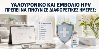 Υαλουρονικό και Εμβόλιο HPV: Πρέπει να Γίνουν σε Διαφορετικές Ημέρες; - Δρ. Ιωάννης Κ. Δημητρακόπουλος