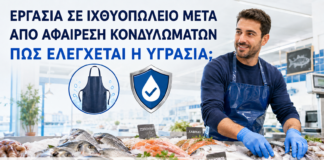 Εργασία σε Ιχθυοπωλείο μετά από Αφαίρεση Κονδυλωμάτων: Πώς Ελέγχεται η Υγρασία; - Δρ. Ιωάννης Κ. Δημητρακόπουλος