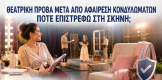 Θεατρική Πρόβα μετά από Αφαίρεση Κονδυλωμάτων: Πότε Επιστρέφω στη Σκηνή; - Δρ. Ιωάννης Κ. Δημητρακόπουλος