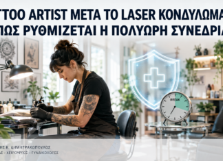 Εργασία Tattoo Artist μετά από Laser Κονδυλωμάτων: Πώς Ρυθμίζεται η Πολύωρη Συνεδρία; - Δρ. Ιωάννης Κ. Δημητρακόπουλος