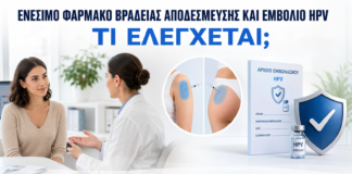 Ενέσιμο Φάρμακο Βραδείας Αποδέσμευσης και Εμβόλιο HPV: Τι Ελέγχεται; - Δρ. Ιωάννης Κ. Δημητρακόπουλος