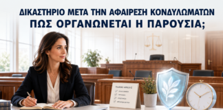 Παρουσία σε Δικαστήριο μετά από Αφαίρεση Κονδυλωμάτων: Πώς Οργανώνεται; - Δρ. Ιωάννης Κ. Δημητρακόπουλος