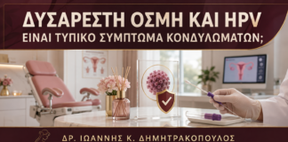 Δυσάρεστη Οσμή και HPV: Είναι Τυπικό Σύμπτωμα Κονδυλωμάτων; - Δρ. Ιωάννης Κ. Δημητρακόπουλος