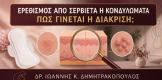Ερεθισμός από Σερβιέτα ή Κονδυλώματα: Πώς Γίνεται η Διάκριση; - Δρ. Ιωάννης Κ. Δημητρακόπουλος
