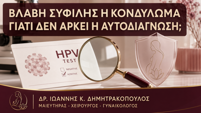 Βλάβη Σύφιλης ή Κονδύλωμα: Γιατί Δεν Αρκεί η Αυτοδιάγνωση; - Δρ. Ιωάννης Κ. Δημητρακόπουλος