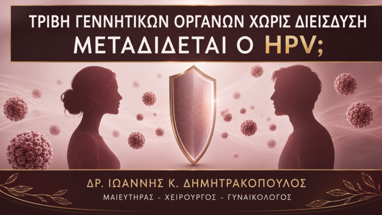 Τριβή Γεννητικών Οργάνων χωρίς Διείσδυση: Μεταδίδεται ο HPV; - Δρ. Ιωάννης Κ. Δημητρακόπουλος