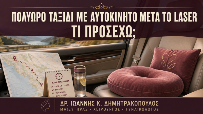 Πολύωρο Ταξίδι με Αυτοκίνητο μετά το Laser: Τι Προσέχω; Πολύωρο Ταξίδι με Αυτοκίνητο μετά το Laser: Τι Προσέχω; - Δρ. Ιωάννης Κ. Δημητρακόπουλος