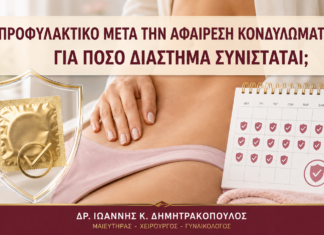 Προφυλακτικό μετά την Αφαίρεση Κονδυλωμάτων: Για Πόσο Διάστημα Συνιστάται; Προφυλακτικό μετά την Αφαίρεση Κονδυλωμάτων: Για Πόσο Διάστημα Συνιστάται; - Δρ. Ιωάννης Κ. Δημητρακόπουλος