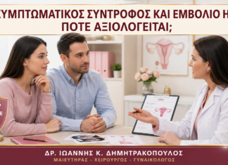 Ασυμπτωματικός Σύντροφος και Εμβόλιο HPV: Πότε Αξιολογείται; - Δρ. Ιωάννης Κ. Δημητρακόπουλος