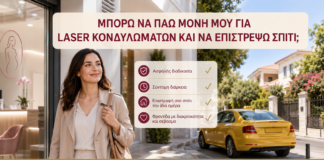 Μπορώ να Πάω Μόνη μου για Laser Κονδυλωμάτων και να Επιστρέψω Σπίτι; - Δρ. Ιωάννης Κ. Δημητρακόπουλος