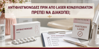 Αντιφλεγμονώδες πριν από Laser Κονδυλωμάτων: Πρέπει να Διακοπεί; - Δρ. Ιωάννης Κ. Δημητρακόπουλος
