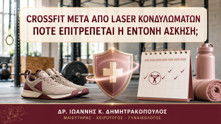 CrossFit μετά από Laser Κονδυλωμάτων: Πότε Επιτρέπεται η Έντονη Άσκηση; - Δρ. Ιωάννης Κ. Δημητρακόπουλος