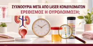 Συχνοουρία μετά από Laser Κονδυλωμάτων: Ερεθισμός ή Ουρολοίμωξη; - Δρ. Ιωάννης Κ. Δημητρακόπουλος