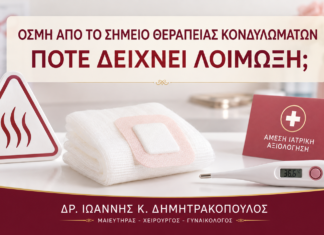 Οσμή από το Σημείο Θεραπείας Κονδυλωμάτων: Πότε Δείχνει Λοίμωξη; Οσμή από το Σημείο Θεραπείας Κονδυλωμάτων: Πότε Δείχνει Λοίμωξη; - Δρ. Ιωάννης Κ. Δημητρακόπουλος