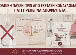 Κολπική Πλύση πριν από Εξέταση Κονδυλωμάτων: Γιατί Πρέπει να Αποφεύγεται; - Δρ. Ιωάννης Κ. Δημητρακόπουλος