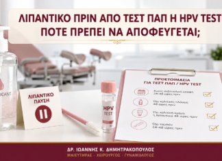 Λιπαντικό πριν από Τεστ Παπ ή HPV Test: Πότε Πρέπει να Αποφεύγεται; - Δρ. Ιωάννης Κ. Δημητρακόπουλος