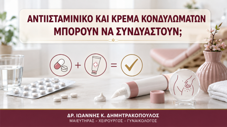 Αντιισταμινικό και Κρέμα Κονδυλωμάτων: Μπορούν να Συνδυαστούν; - Δρ. Ιωάννης Κ. Δημητρακόπουλος