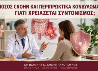 Νόσος Crohn και Περιπρωκτικά Κονδυλώματα: Γιατί Χρειάζεται Συντονισμός; - Δρ. Ιωάννης Κ. Δημητρακόπουλος
