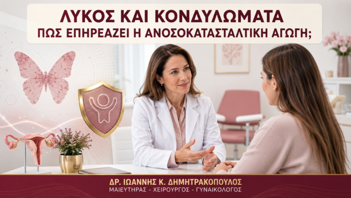 Λύκος και Κονδυλώματα: Πώς Επηρεάζει η Ανοσοκατασταλτική Αγωγή; Λύκος και Κονδυλώματα: Πώς Επηρεάζει η Ανοσοκατασταλτική Αγωγή; - Δρ. Ιωάννης Κ. Δημητρακόπουλος