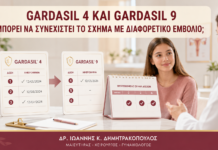 Gardasil 4 και Gardasil 9: Μπορεί να Συνεχιστεί το Σχήμα με Διαφορετικό Εμβόλιο; - Δρ. Ιωάννης Κ. Δημητρακόπουλος