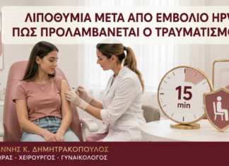 Λιποθυμία μετά από Εμβόλιο HPV: Πώς Προλαμβάνεται ο Τραυματισμός; - Δρ. Ιωάννης Κ. Δημητρακόπουλος